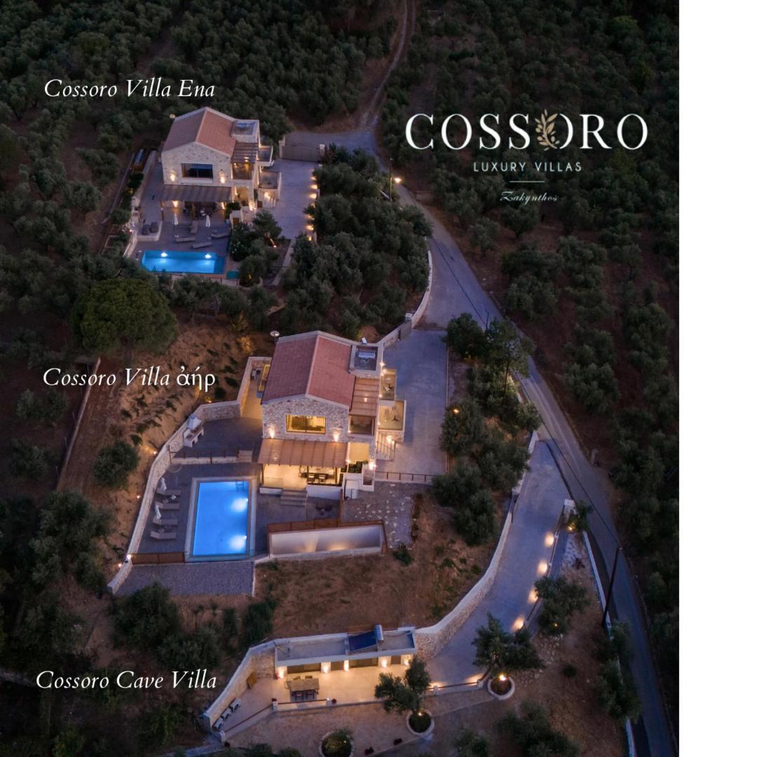 Cossoro Villas Zakynthos Xirokástellon Dış mekan fotoğraf